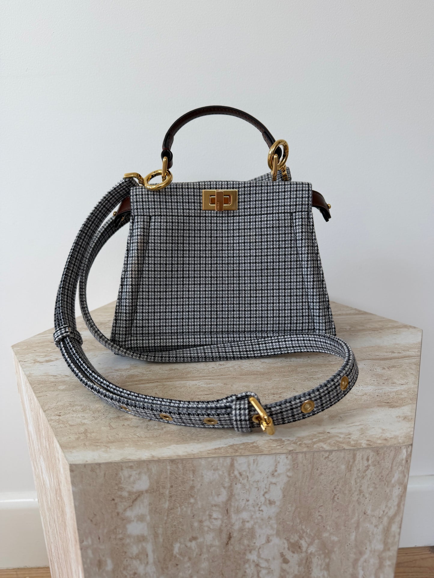 Fendi Peekaboo Top Handle Bag