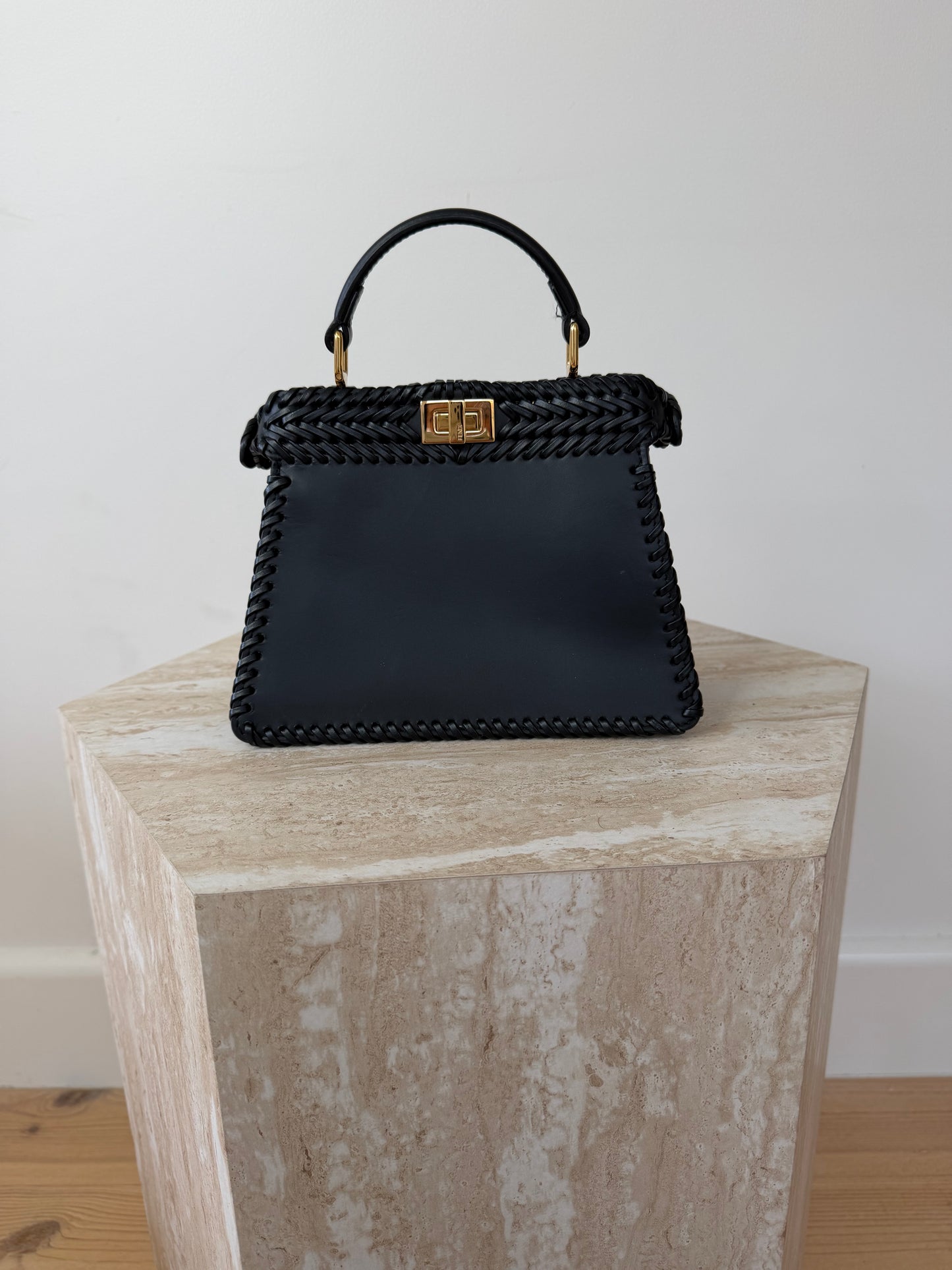 Fendi Peekaboo IseeU Leather Handbag